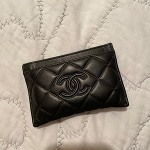 Black Chanel CardHolder